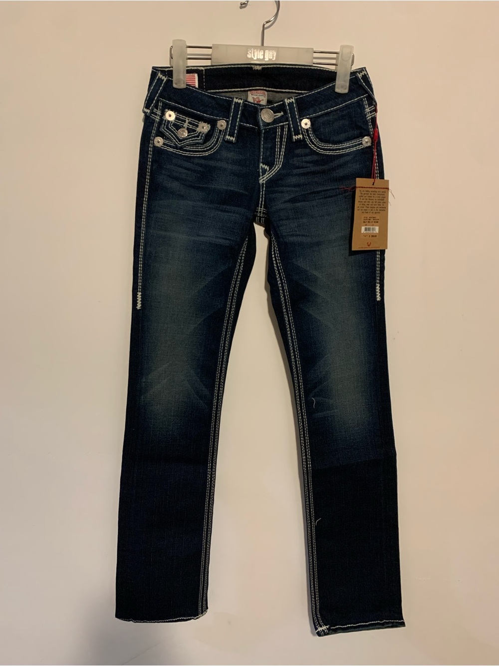 True Religion Women Denim Pants Made in USA : Y2K Version